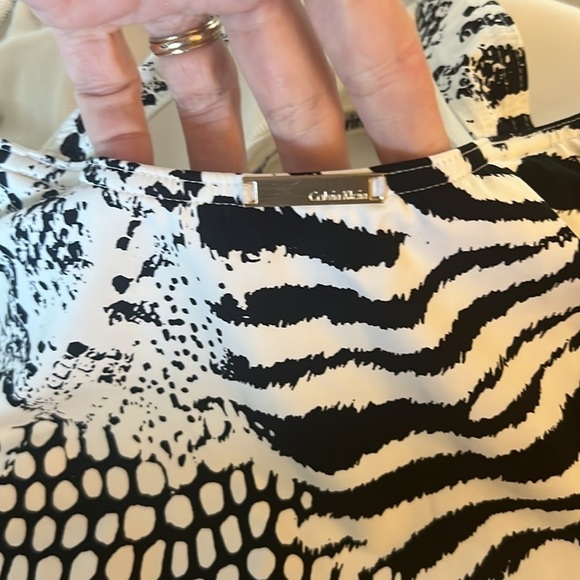 ⭐️Calvin Klein Snake Print Swimwear, Size 6, Excellent Support & Condition - Picture 6 of 10